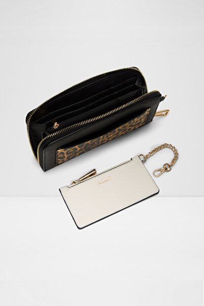 Aldo Esai - Women's Black Multi-Pocket Wallet