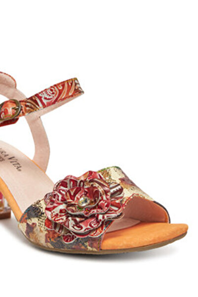 LAURA VITA Γυναικεία Σανδάλια πορτοκαλί LAURA VITA-LUCIEO 25 ΠΟΡΤΟΚΑΛΙ