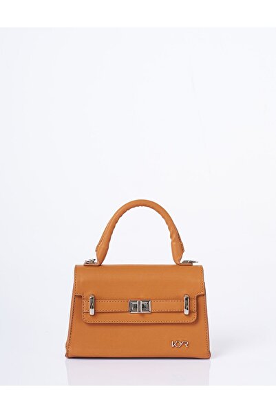 KYR حقيبة يد صغيرة من الجلد الصناعي بغطاء جملي