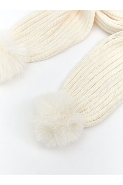 LC Waikiki New Season Pompom Baby Girl Scarf