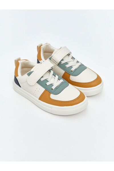 LC Waikiki Vizyon New Season Lace-Up and Velcro Baby Boy Sports Shoes