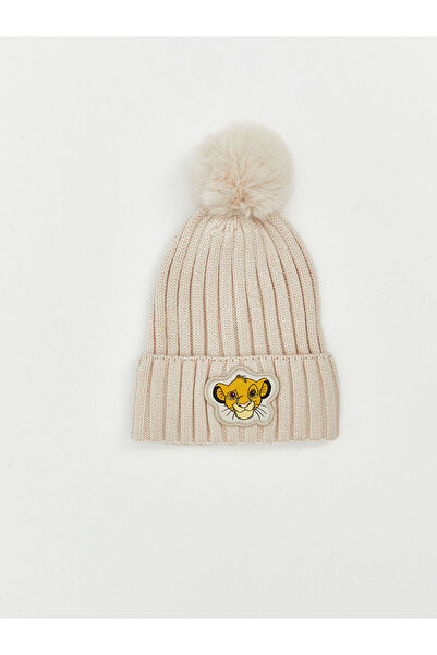LC Waikiki Baby Boy Beanie with Lion King Figure