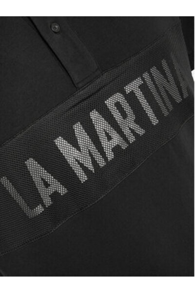 LA MARTINA Ανδρικό Πόλο YMP310 JS324 Μαύρο