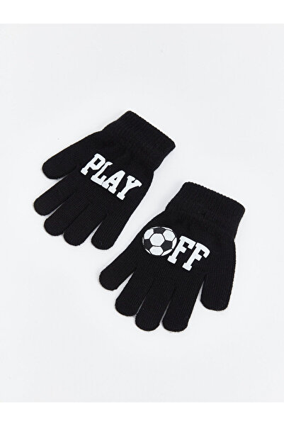 LC Waikiki LCW ACCESSORIES  Baskılı Erkek Çocuk Eldiven
