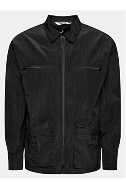 Rains Unisex Πουκάμισο 19220 Μαύρο