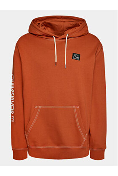 Quiksilver Ανδρικό Φούτερ EQYFT04794 Πορτοκαλί