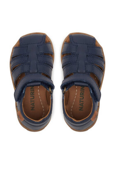 Naturino Σανδάλια για αγόρια μπλε NATURINO-1500724 01 SEE NAPPA SPAZZ NAVY M