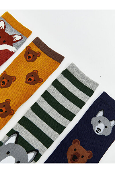 LC Waikiki New Season Patterned Boy's Socks 7-Piece