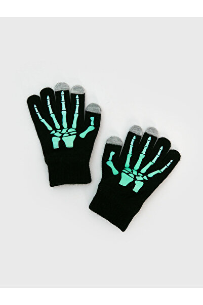 LC Waikiki ÇNR Peak Yeni Sezon H12 Karanlıkta Parlayan Erkek Çocuk Eldiven