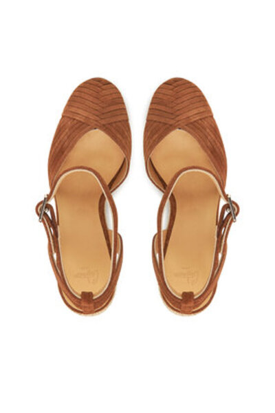 Castaner Γυναικείες εσπαντρίγιες καφέ CASTANER-025685-2003 ΔΕΡΜΑΤΙΝΕΣ