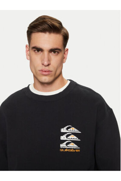 Quiksilver Ανδρικό Φούτερ EQYFT04976-KVJ0 Μαύρο