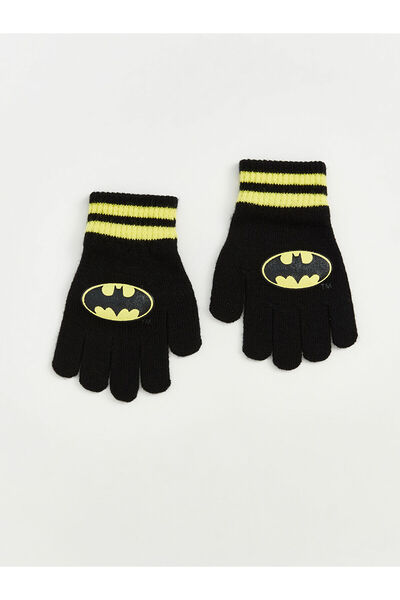 LC Waikiki LCW ACCESSORIES Batman Lisanslı Erkek Çocuk Triko Eldiven