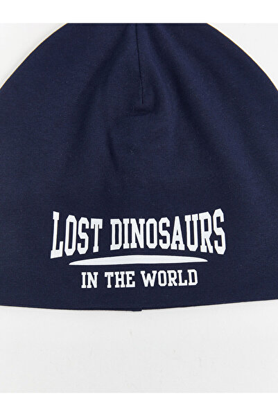 LC Waikiki Lcw Accessories Printed Boys' Beanie 2-Piece