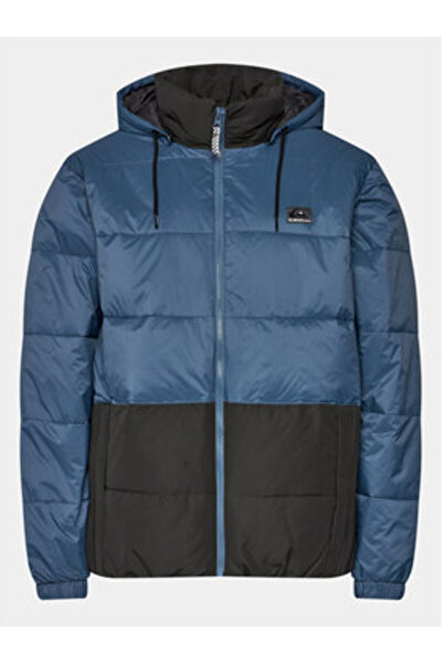 Quiksilver Ανδρικό Μπουφάν με Πούπουλα μπλε QUIKSILVER-EQYJK03990 BYG0 BERING SEA