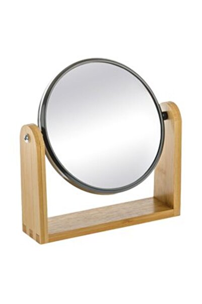 Silver Star Στρογγυλό τραπέζι με Διπλό καθρέφτη και βάση 18 x 19 εκ.