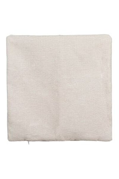 Jumbo Decorative Pillowcase Chenille Ecru 40 x 40 cm