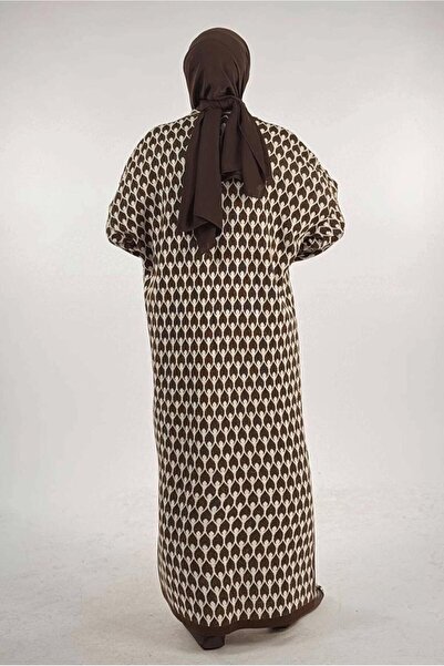 TRENDTESETTÜR Women's Brown Knitwear Cardigan t 12381