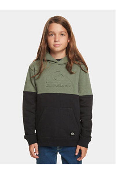 Quiksilver Φούτερ για αγόρι EQBFT03865 Πράσινο