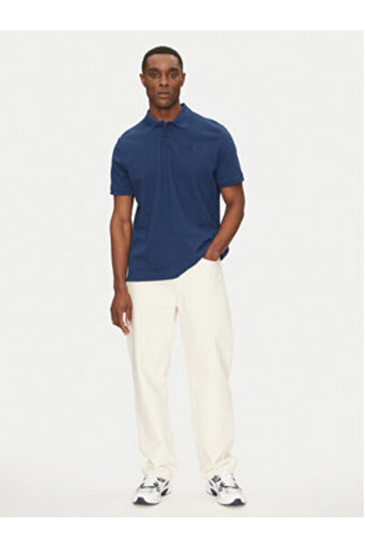 THE NORTH FACE Ανδρικό πόλο μπλε THE NORTH FACE-NF0A8C1PD1R1 ESTATE BLUE