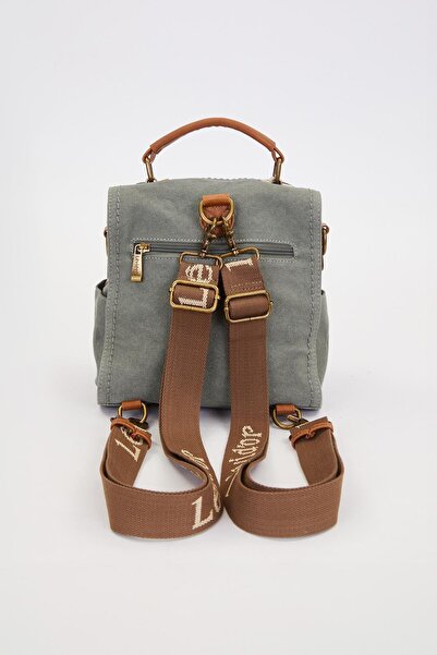 Levidor Geantă de umăr cu fermoar cu două compartimente A.Mavi