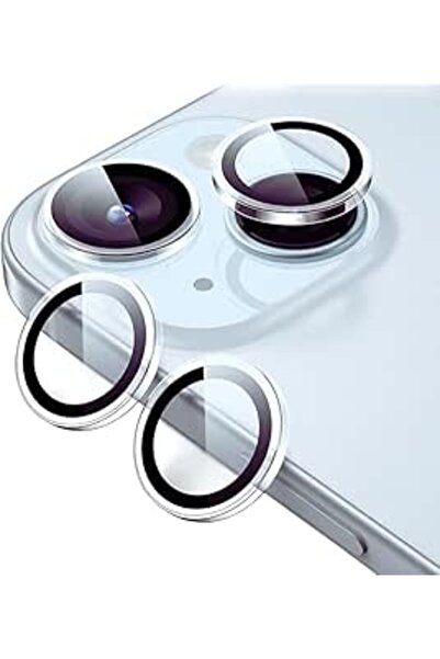 Glassology واقي عدسة الكاميرا 9H لجهاز iPhone 15/15 Plus - عالي الوضوح، شفاف