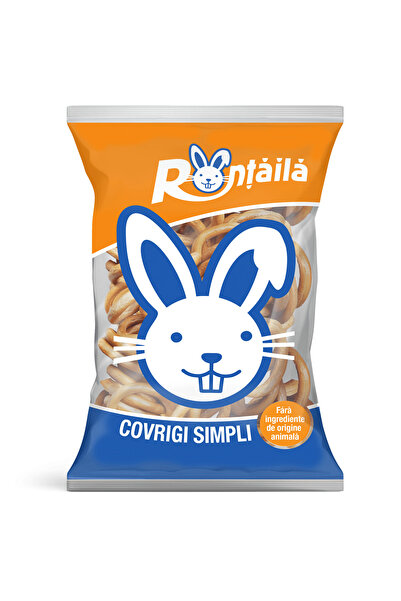 Ronțăilă Covrigi simpli - 3 pungi MARI X 800g