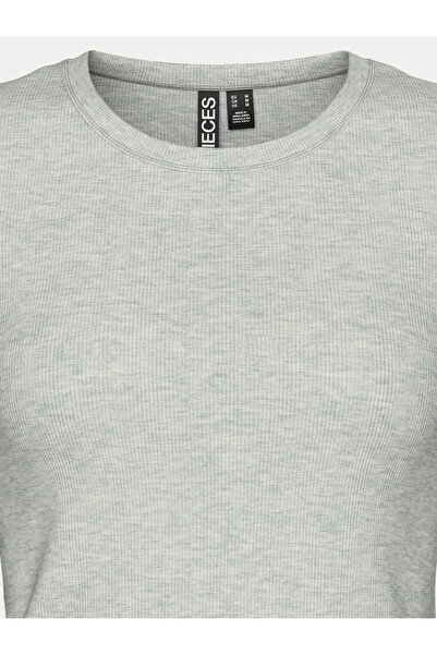 PIECES Γυναικείο T-Shirt 17154483 Γκρι