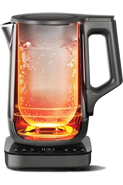 Nutricook Everything Kettle – 316 SS Electric Kettle, 3D Boil Tech, 6 Presets, Safety Lid