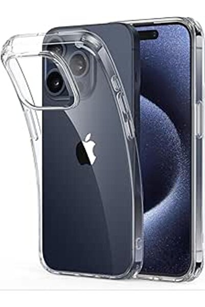 Glassology جراب شفاف لهاتف iPhone 15 Pro - مقاوم للصدمات، مضاد للاصفرار، حماي...