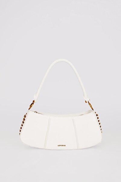 Levidor Сумка через плече з білим краєм, що імітує шов