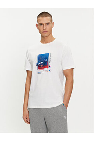 Puma Ανδρικό T-Shirt 624158 Λευκό