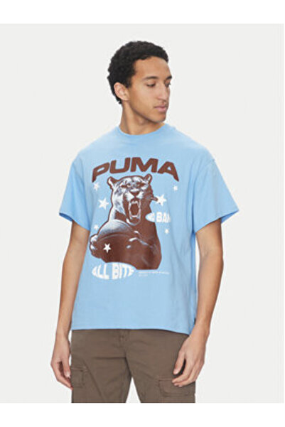 Puma Ανδρικό T-Shirt 630466 Μπλε