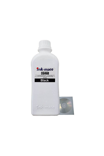 Ink-mate Compatible Canon Ink Bottle 1x1000ml GI-46BK Black, 1pc Maxell Cdr w...