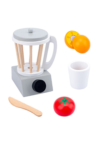 choice2 LTC00535D Wooden Kitchen Pretend Play Toy Simulation Wooden Coffee machine Toaster Machine Food Mixe