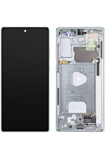 Samsung Ecran tactil Galaxy Note 20 5G N981 / Note 20 N980, cu ramă, verde, S...