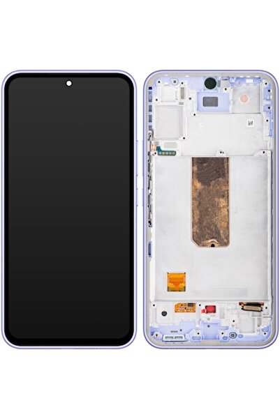 Samsung Дисплей с тъчскрийн Galaxy A54 A546, с рамка, виолетов, сервизен пакет