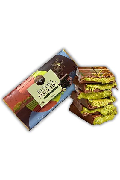 DAYALI شوكولاتة كنافة بالفستق عالية الجودة 100 جرام شوكولاتة بالحليب | شوكولا...