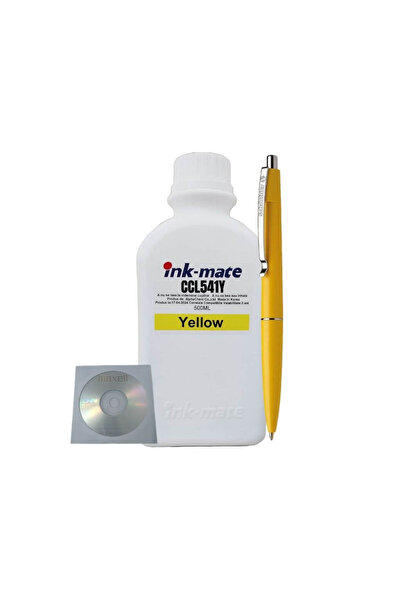 Ink-mate Set Flacon Refill Cerneala Compatibil Canon 1x500ml CL-541 Yellow, P...