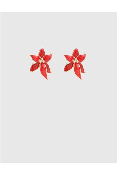 İLVİ Orest Red Women's Earrings
