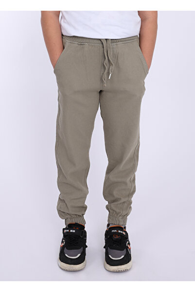 blayn jeans Çocuk Beli Lastikli Kışlık Erkek Ve Kız Unisex Pantolon