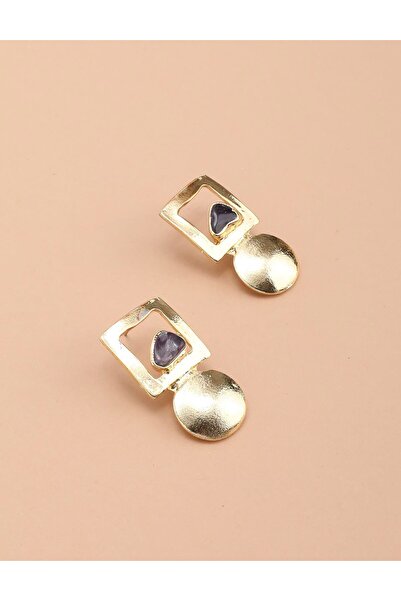 İLVİ Nash Anthracite Women's Earrings