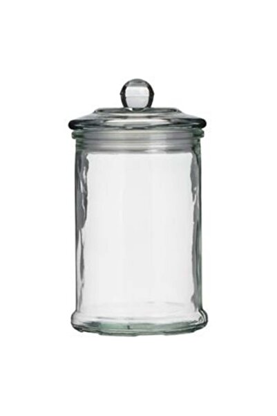 Jumbo Cylindrical Glass Jar with Lid for Sweets 320 ml