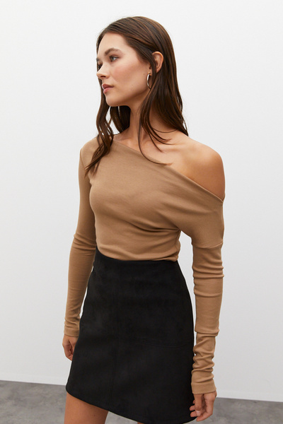 urban focus Asymmetric Collar Body