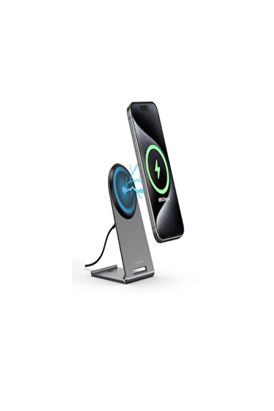 Veger Încărcător wireless 15W, pliabil ultra-subțire, negru