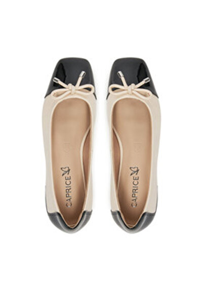 Caprice Γυναικείες Μπαλαρίνες μπεζ CAPRICE-9-22104-42 450 CREAM COMB