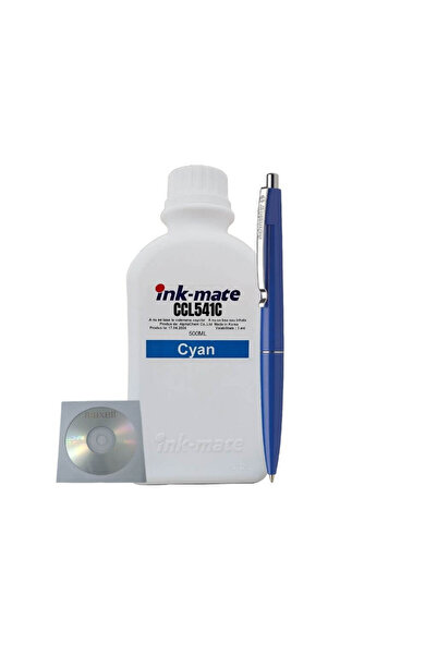 Ink-mate Set Flacon Refill Cerneala Compatibil Canon 1x500ml CL-541 Cyan, Pix...