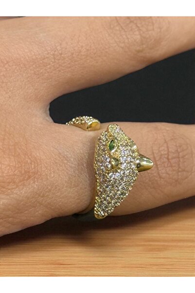 Fundéa Jewelry Çelik Zirkon Taşlı Ayarlanabilir Yüzük Unisex, Minimal, Parlak...