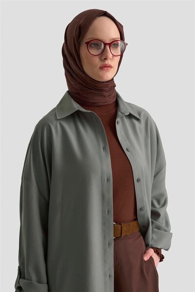 Armine Modal Basic Tunik 25KD9014 Antrasit