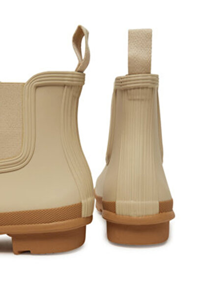 Hunter Γυναικείες Μπότες Wellington μπεζ HUNTER-WFS2078RMA GRAVEL/BISCUITE