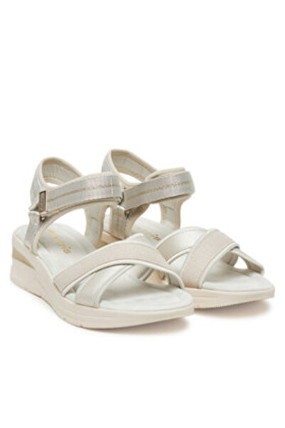 Tamaris Γυναικεία Σανδάλια λευκά TAMARIS-1-28262-44 418 IVORY